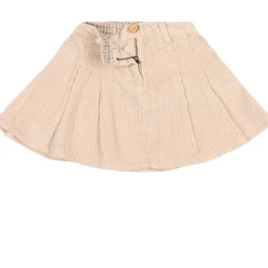 Rutig Kjol Macadamia><noscript><img width=
