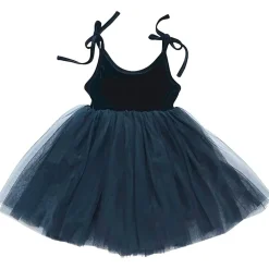 Sammet Tutu Klänning med Cosmic Strings i Black>DOLLY by Le Petit Tom Sale