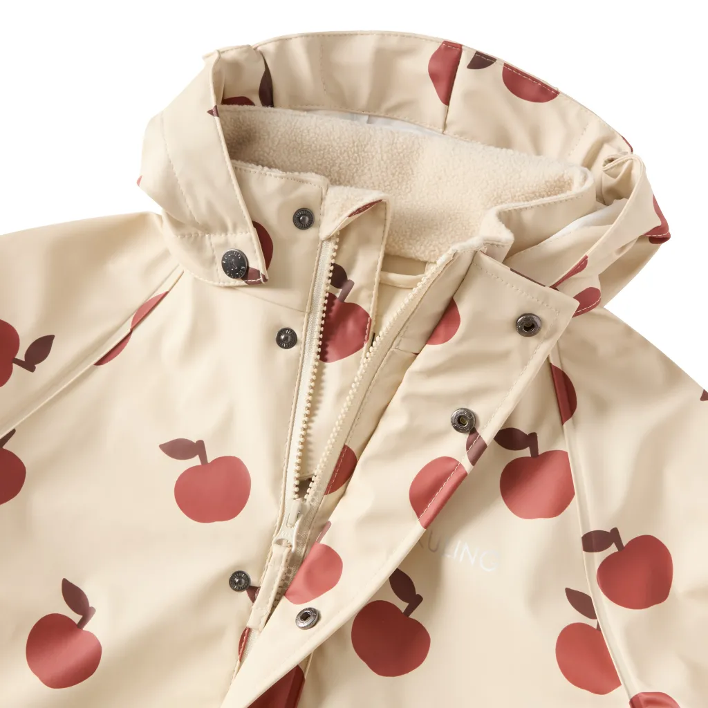 San Marino Ofodrat Regnställ Foggy White Big Apple>Kuling Sale