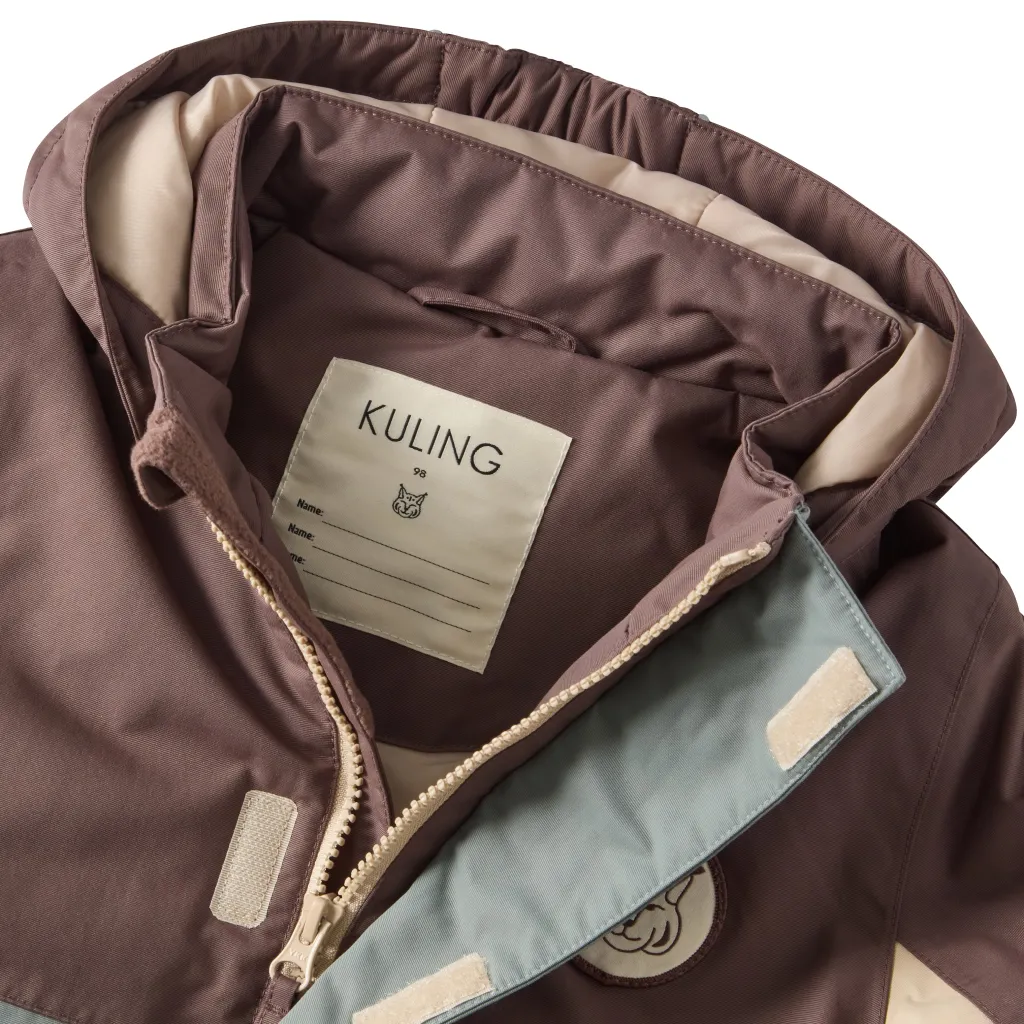 Sarek Skidjacka Green/brown/sand Blocking>Kuling Hot