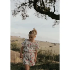 Seersucker Paperbag Shorts Grapes Pink><noscript><img width=