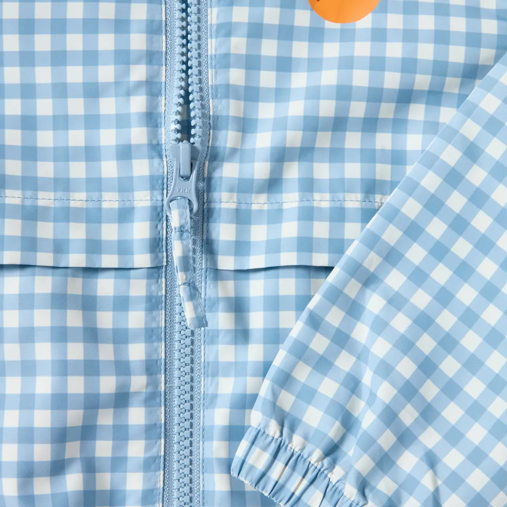 Simrishamn Vindjacka Dove Blue Check>Kuling