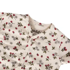 Sixten GOTS 2-pack Mönstrade Rompers Wild Strawberry><noscript><img width=