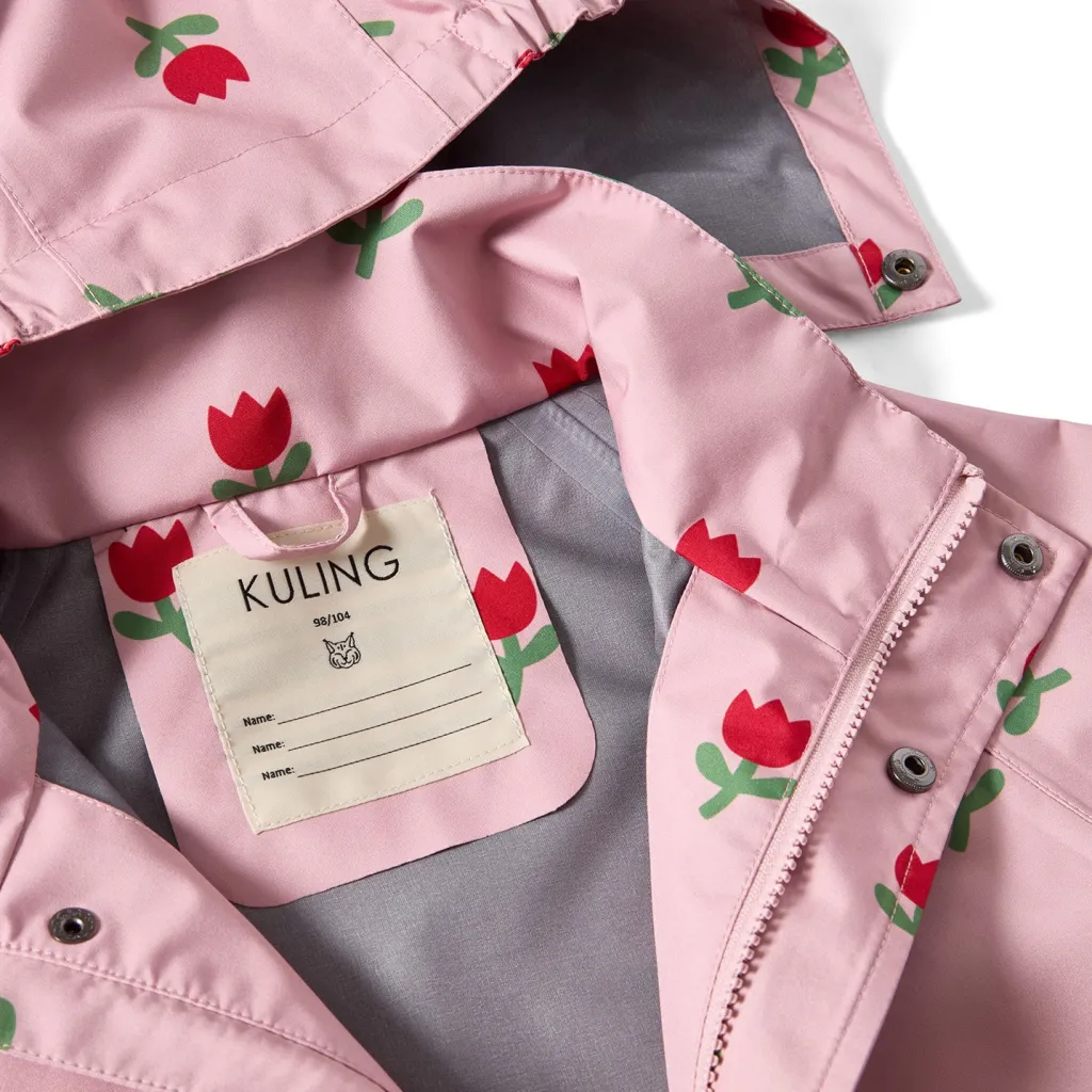 Skagen Andningsbart Regnställ Pink Tulips>Kuling Online