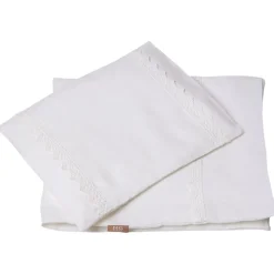 Sängset Spjälsäng/skötbordslinne med volang White>NG Baby Sale