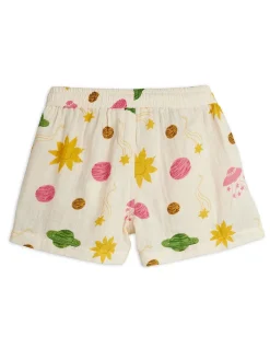 Space Muslinshorts Off-white>Mini Rodini Discount