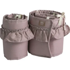 Spjälskydd Bedside Crib Mood Volang Dusty Pink>NG Baby Discount