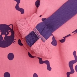 Squiggly Cats Sweatshirt Pink><noscript><img width=