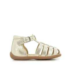 Stand-Up Strap Sandaler Platinum>Pom Dapi