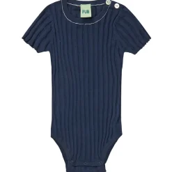 Stickad Baby Body Dark Navy>FUB Best