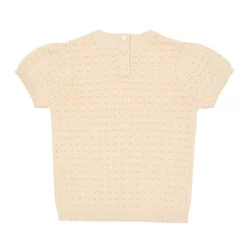 Stickad Pointelleblus Cream>Copenhagen Colors Discount