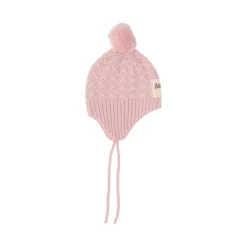 Stickad Ullmössa Blush Pink>Little Jalo Clearance