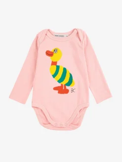 Striped Duck Långärmad Body Light Pink><noscript><img width=