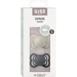 Supreme 2-pack Symmetriska Silikonnappar Sand Iron><noscript><img width=