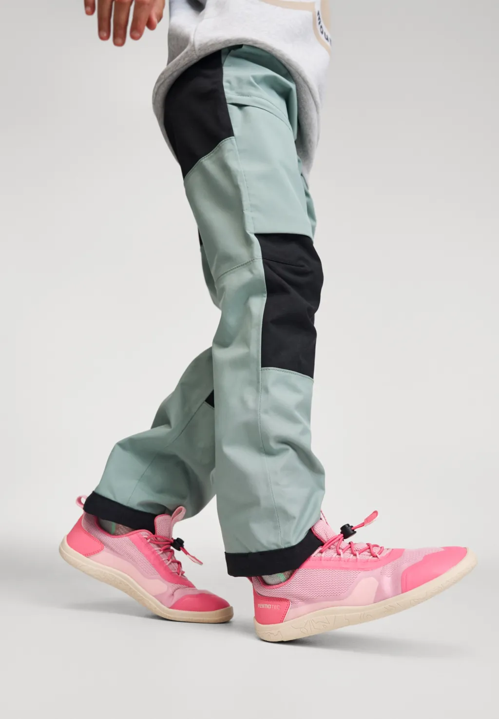 Tallustelu tec Barfotaskor Light Heather>Reima Hot