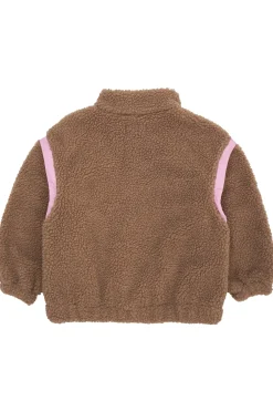 Teddyjacka Med Avtagbara Ärmar Natural Pink>Copenhagen Colors Hot