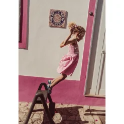 Tessa Klänning Pink Fragola Vichy><noscript><img width=
