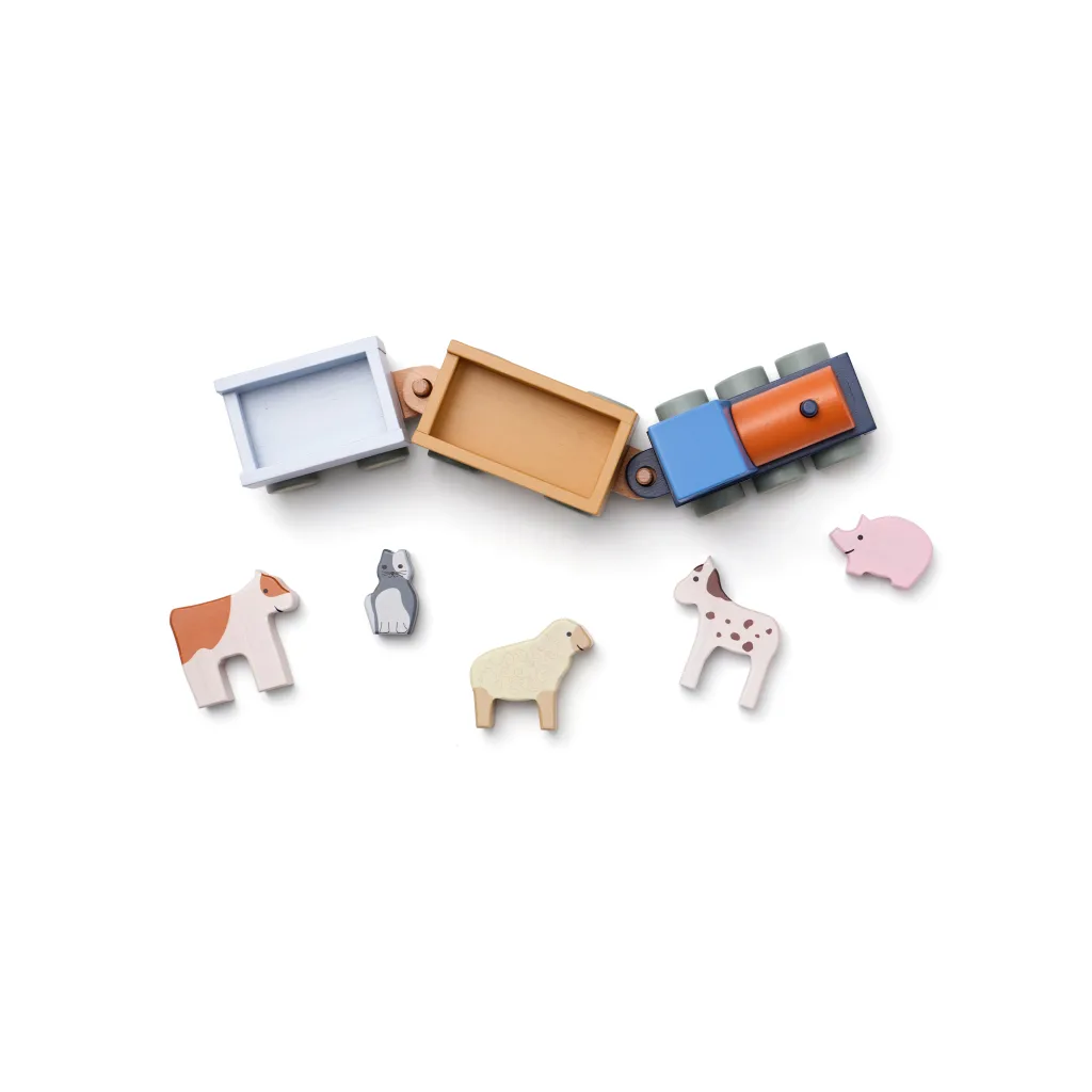 Tåg Med Bondgårdsdjur Multi>Kid's Concept Clearance