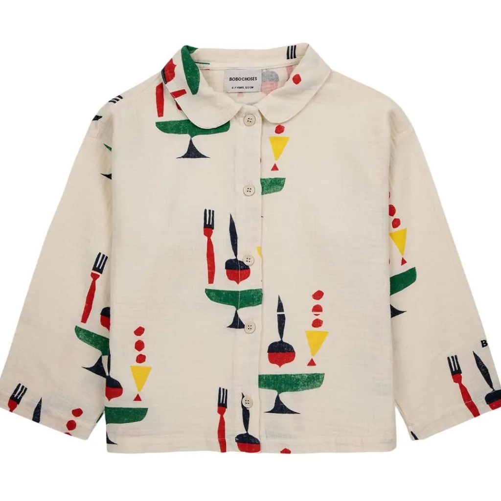 The Feast Skjorta Och Byxor-set Naturvit>Bobo Choses Clearance