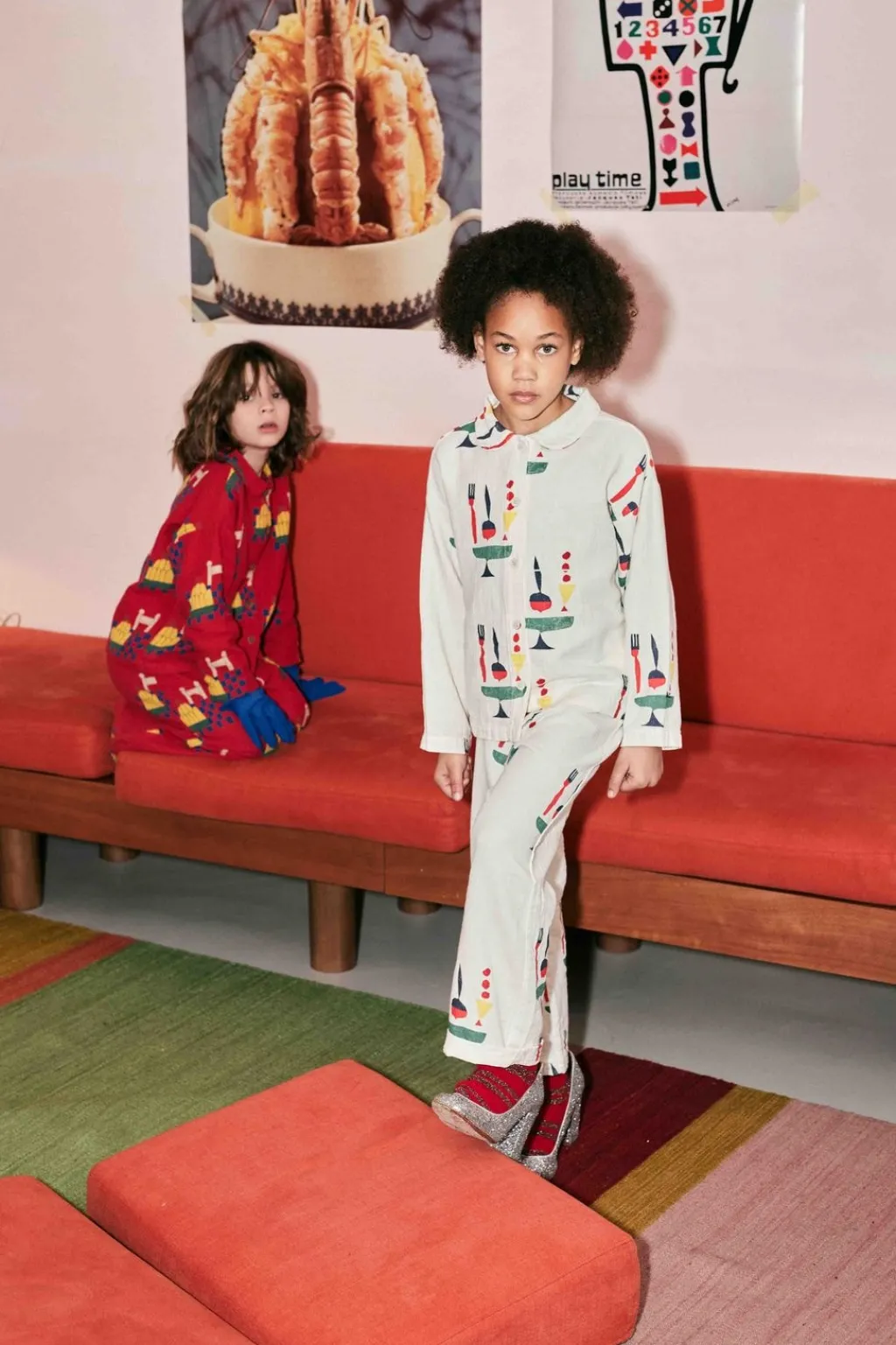 The Feast Skjorta Och Byxor-set Naturvit>Bobo Choses Clearance
