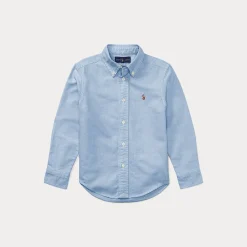 The Iconic Oxfordskjorta Blue>Ralph Lauren Outlet