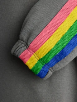 The Milky Way Rainbow Sweatshirt Grey><noscript><img width=