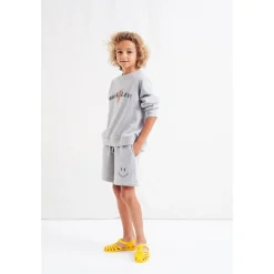 Tröja Med Tryck Grå><noscript><img width=