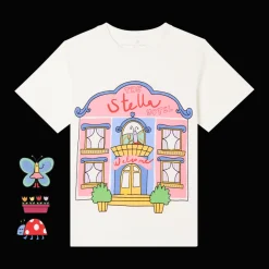 T-shirt Ivory>Stella McCartney Kids Outlet