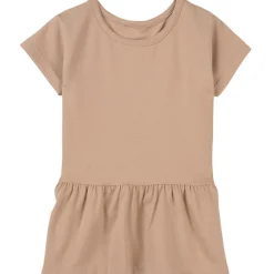 T-shirt Med Volang Sandfärgad>A Happy Brand Hot