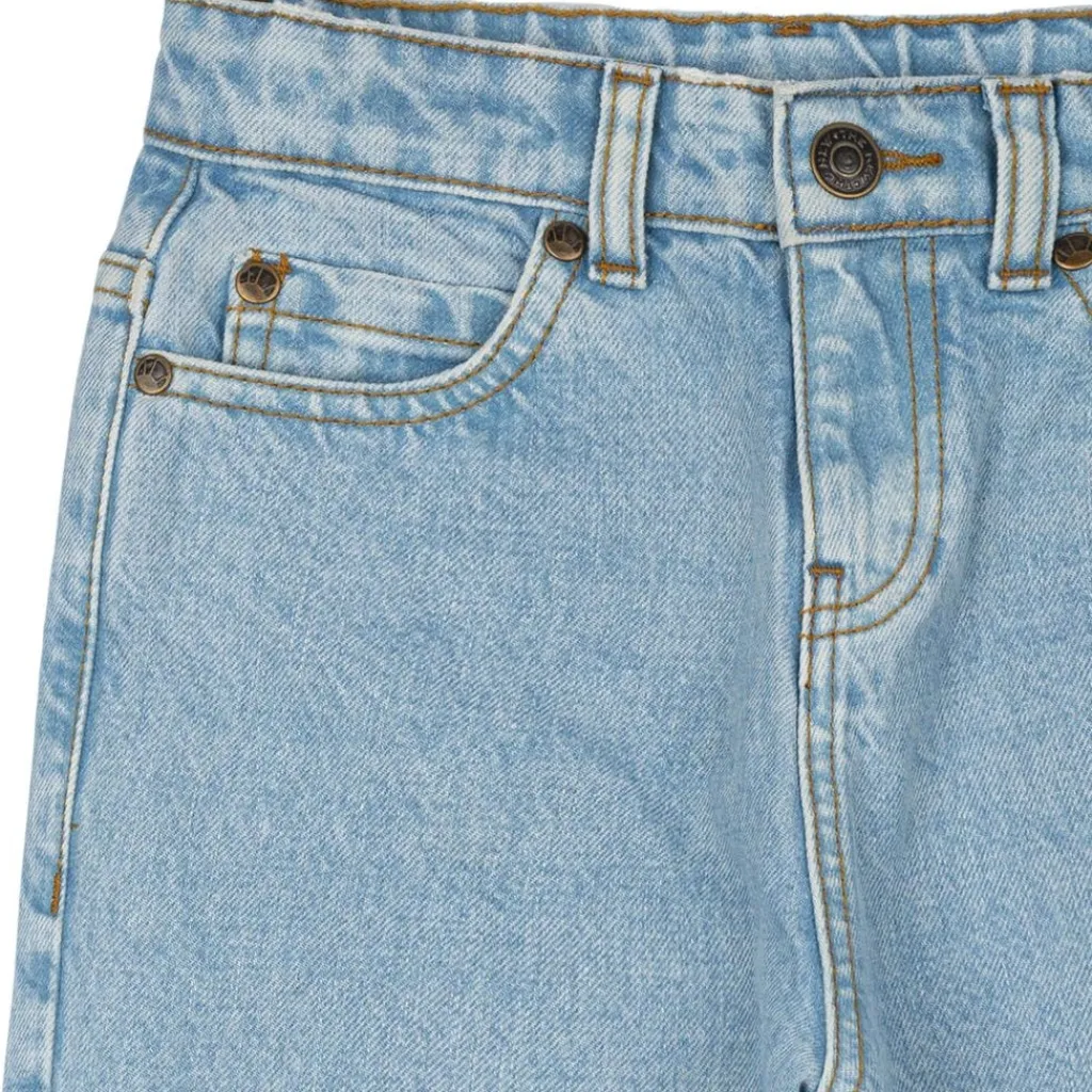 Turn Loose Fit Jeans Light Blue Denim>The New Clearance