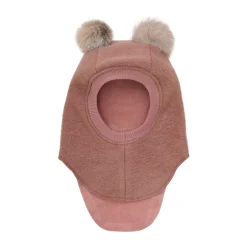 Ullalpackabalaklava Med Pomponger Burlwood>Huttelihut Hot