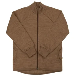 Ullkofta Med Dragkedja Warm Brown>Joha Sale