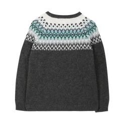 Ullstickad tröja Heather Antracit Grå><noscript><img width=