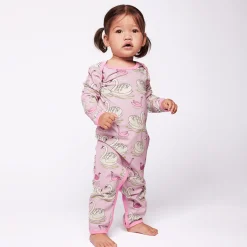Ulm Långärmad Onesie Blush Cream><noscript><img width=
