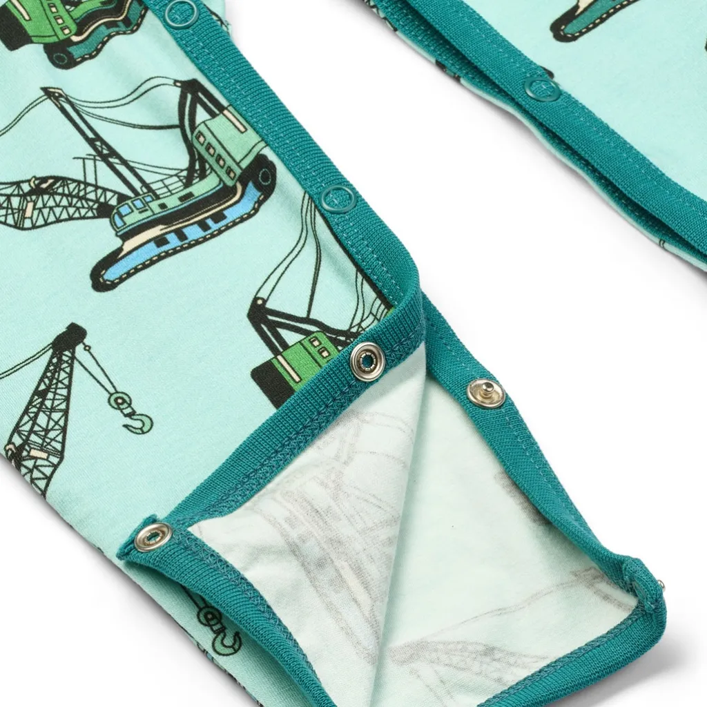 Ulm Långärmad Onesie Mint Haven>Småfolk