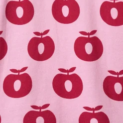 Ulm Long-Sleeved Baby Suit with Apples Pink lilac><noscript><img width=