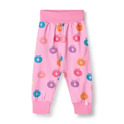 Ulm Pants For Baby with Apples Pink lilac><noscript><img width=