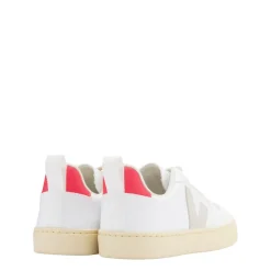V-10 Sneakers White Pierre Rose-Fluo><noscript><img width=