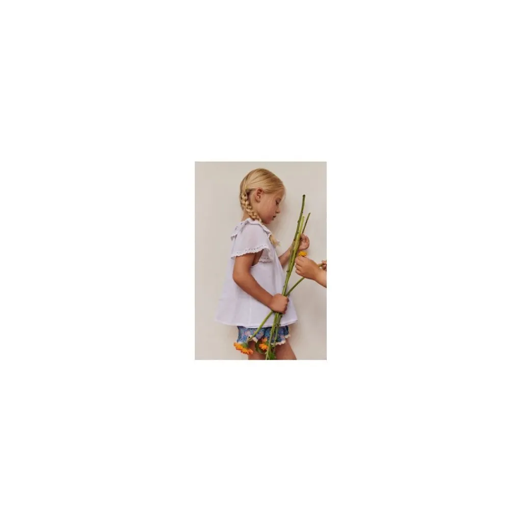 Vallaloid Shorts Blue Capri Cove>Louise Misha Sale