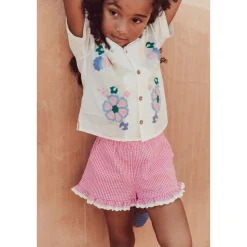 Vallaloid Shorts Pink Fragola Vichy><noscript><img width=