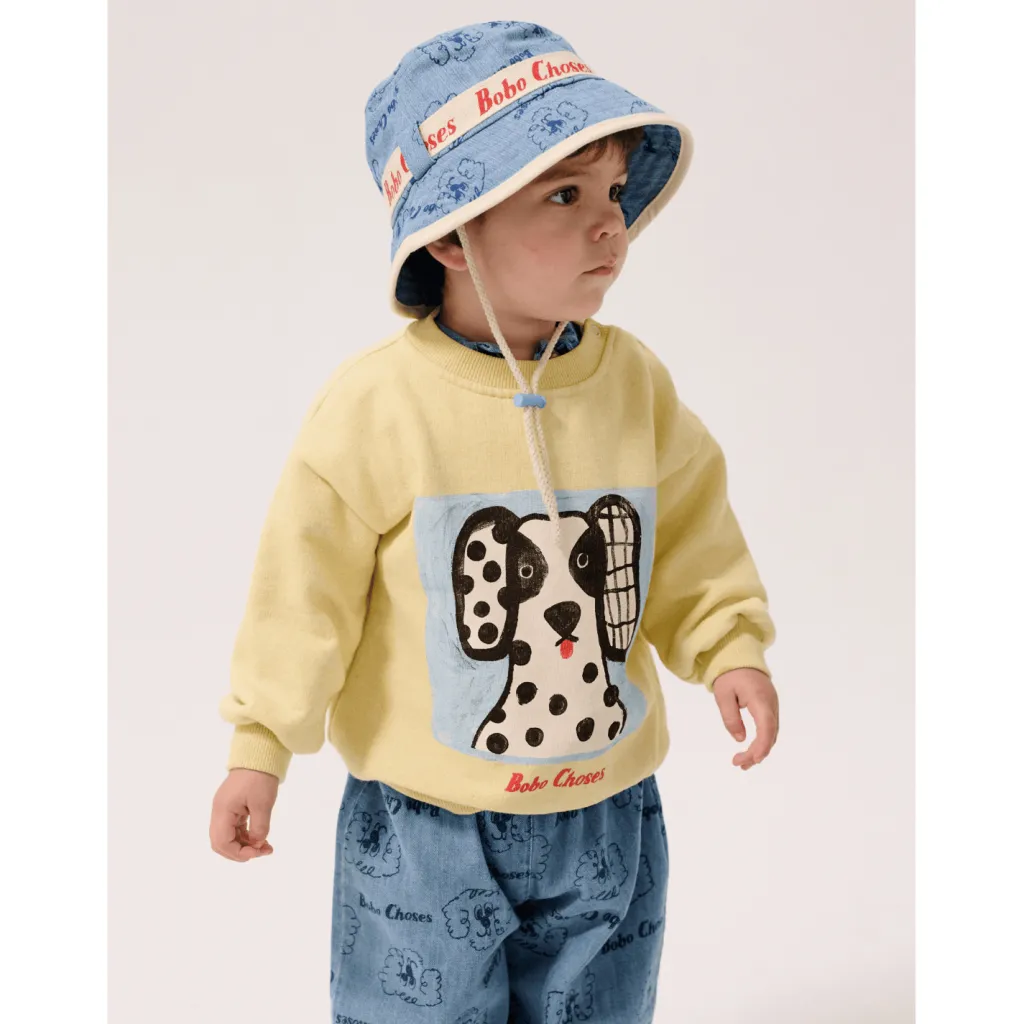Van Dog Sweatshirt Yellow>Bobo Choses New