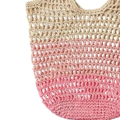 Vega Knitted Bag Pink Lemonade><noscript><img width=