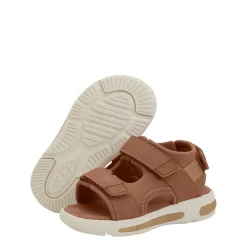 Velcro Blinkande Sandaler Mocha Mousse><noscript><img width=