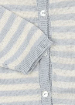 Venti Stickad Kofta Gray Dawn><noscript><img width=