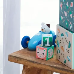 Bil Med Kattungen Mariette Blue><noscript><img width=