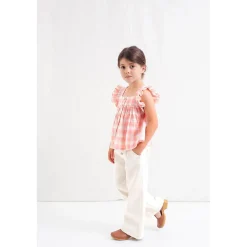 Vintage Palazzo Byxor Naturvita><noscript><img width=