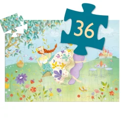 Vårprinsesspussel - 36 Bitar Multi><noscript><img width=