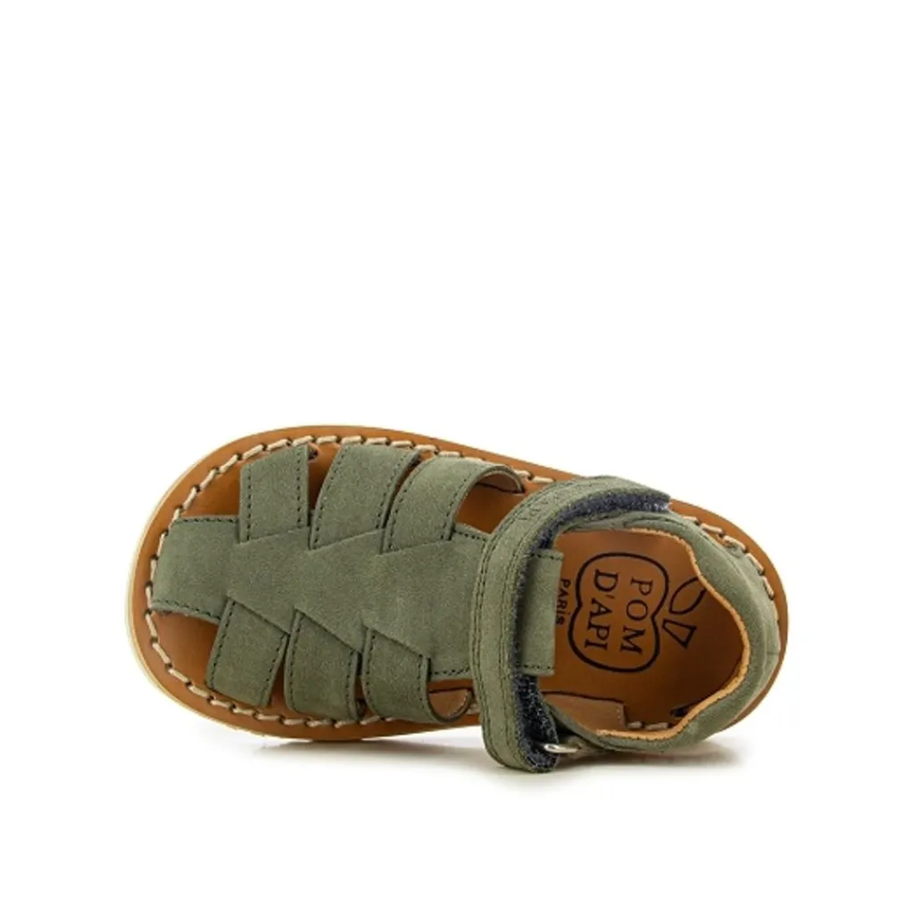 Waff Papy Sandaler Khaki>Pom Dapi Discount