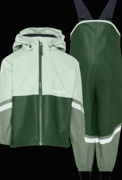 Waterman Kids 12 Regnställ Pine Green><noscript><img width=