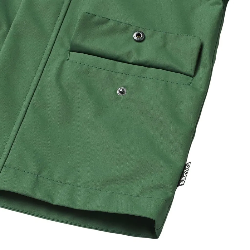 Windy Rain Jacket Rubber Tree>Molo Discount